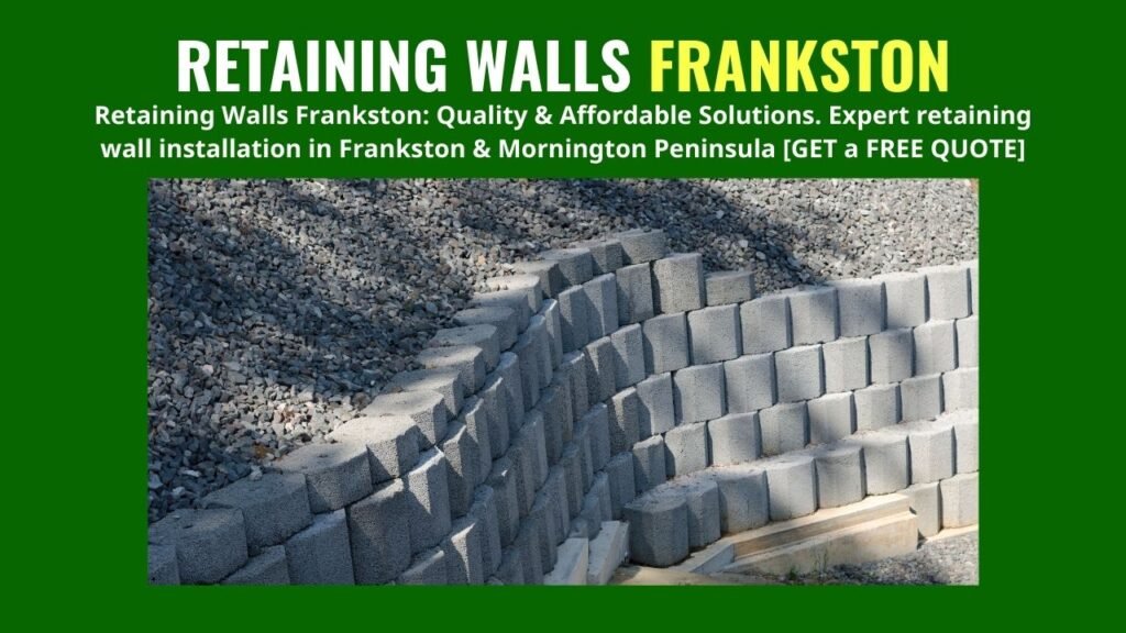 Retaining walls Frankston